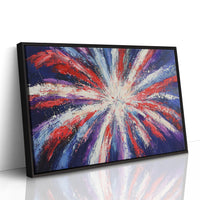 Starburst Symphony In Patriot Colors