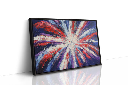 Starburst Symphony In Patriot Colors