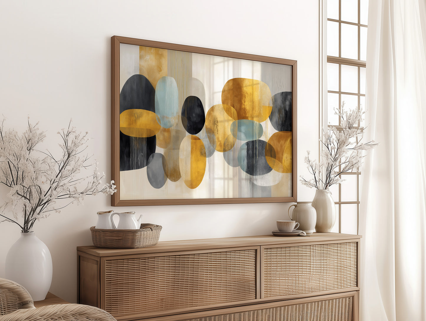 Sunlit Shapes Dance Through Autumn