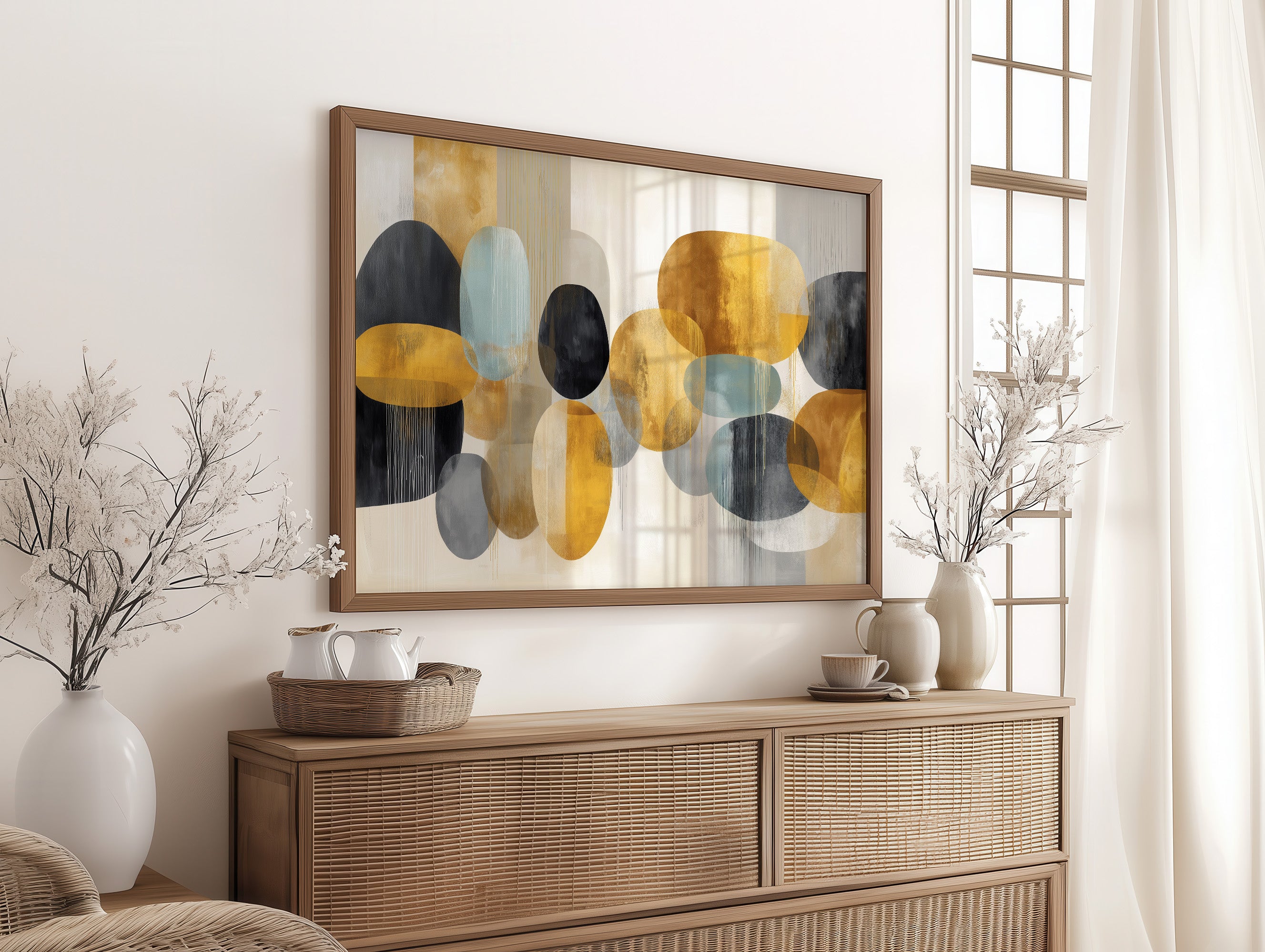 Sunlit Shapes Dance Through Autumn