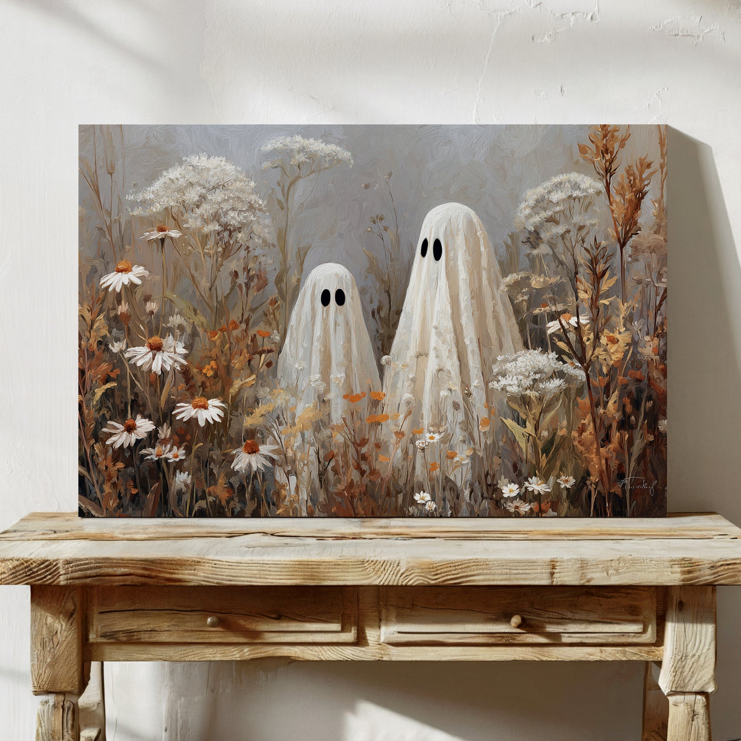 Friendly Phantoms Among Wild Daisies