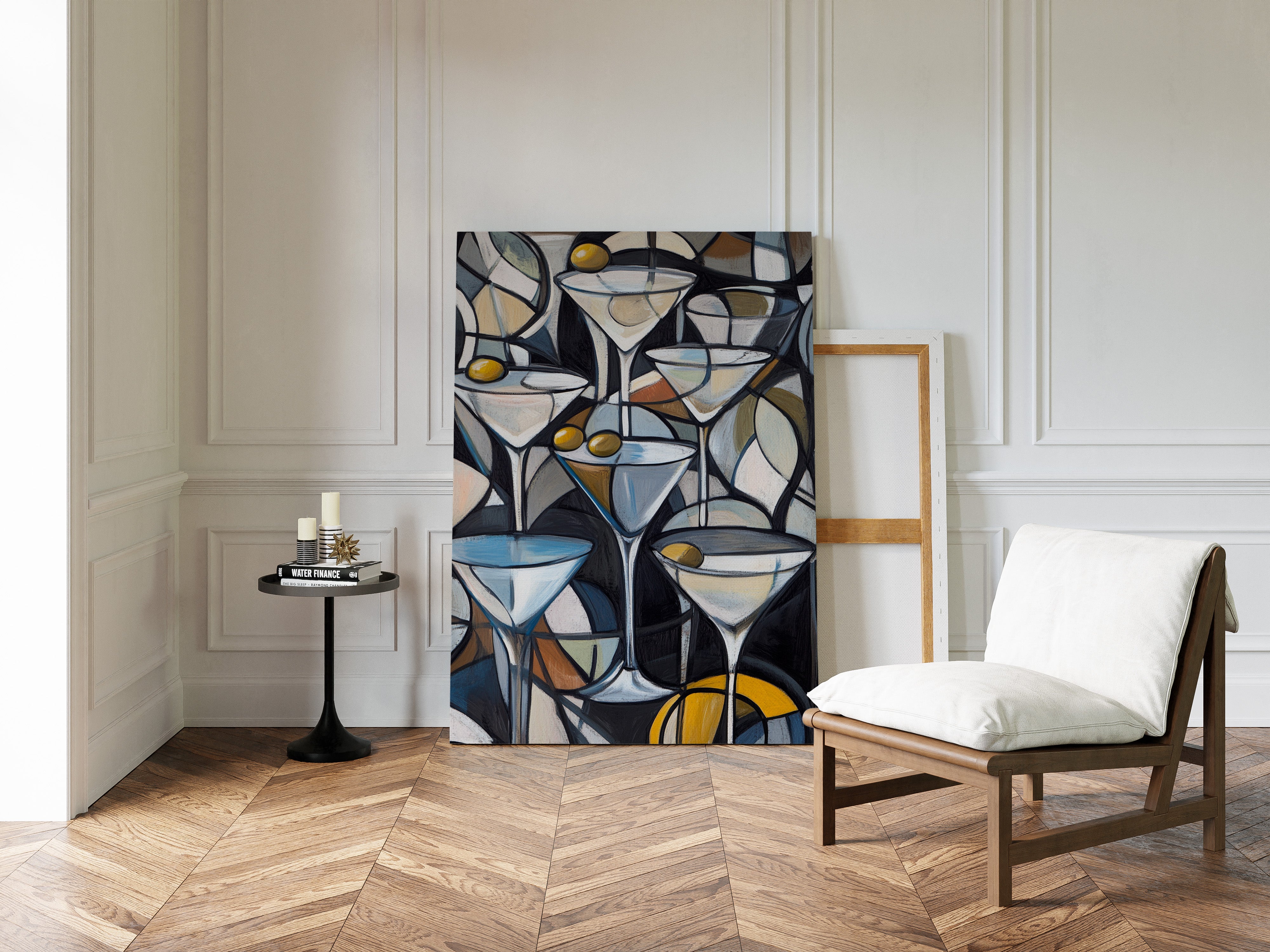 Martinis Dance In Cubist Night