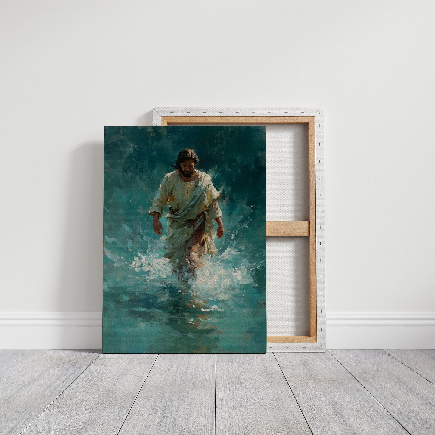 Tranquil Steps Through Turquoise Waters