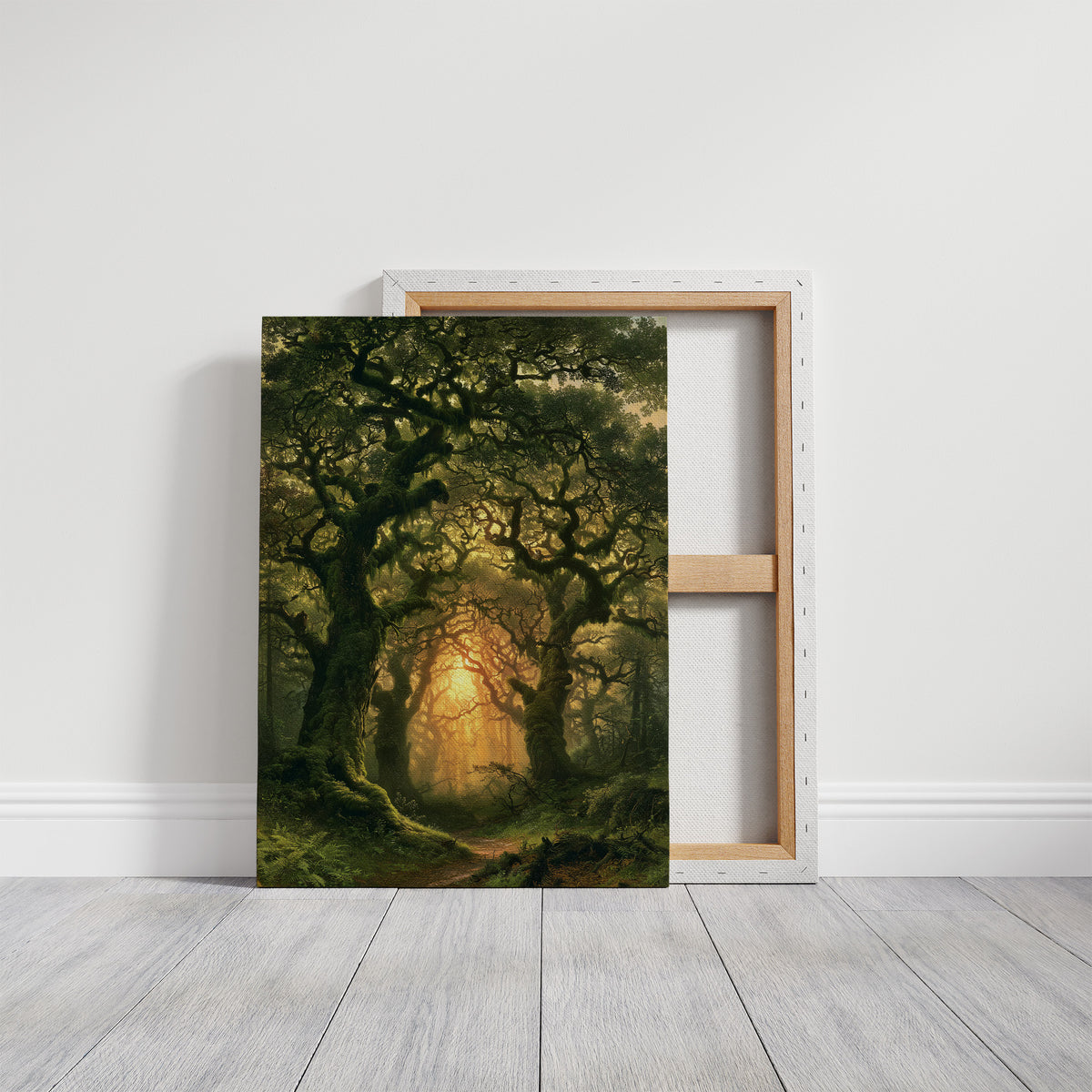 Where the Mossy Oaks Frame the Fire