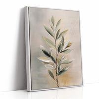 Sage Leaves In Golden Light