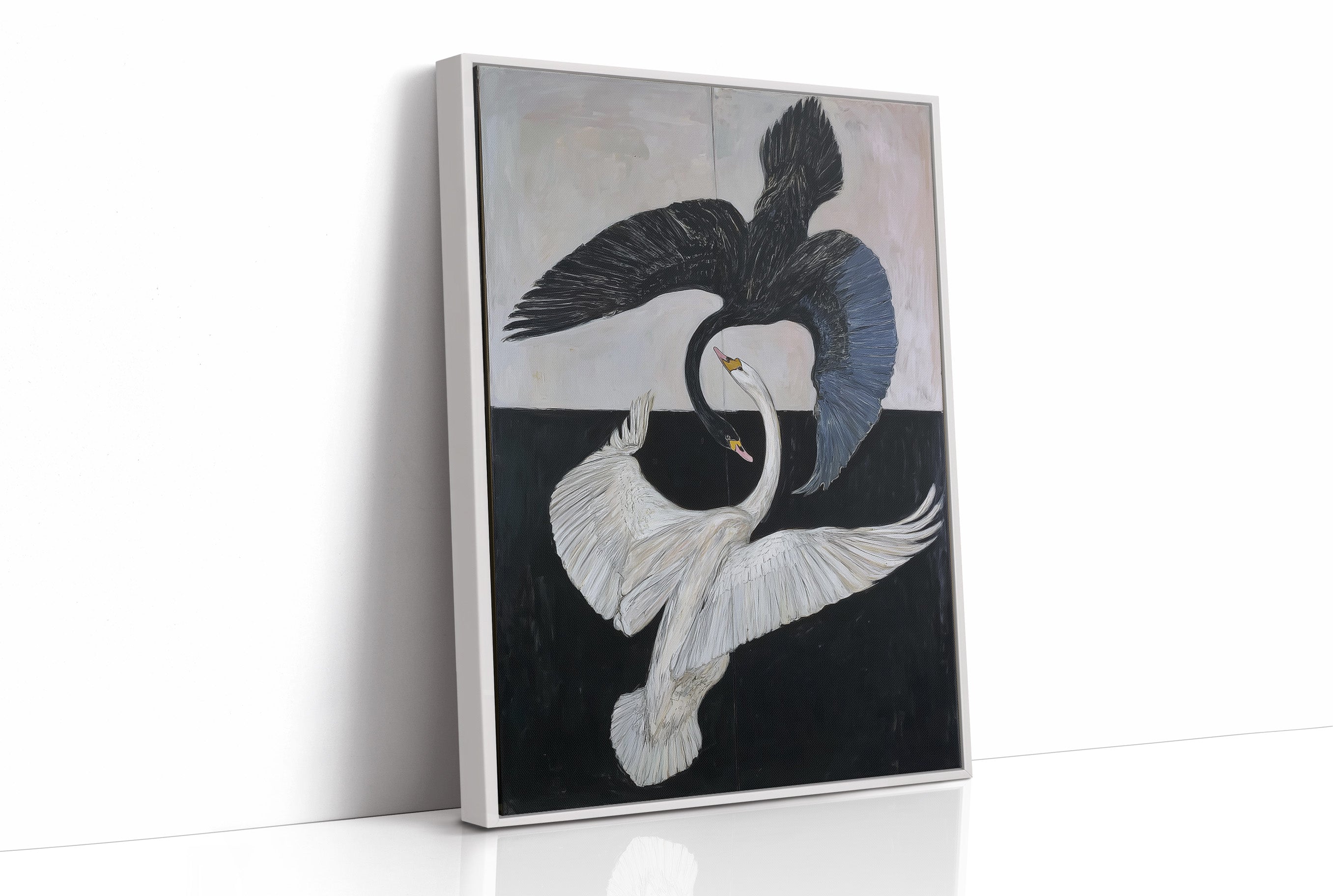 Graceful Cranes Dance Night Away