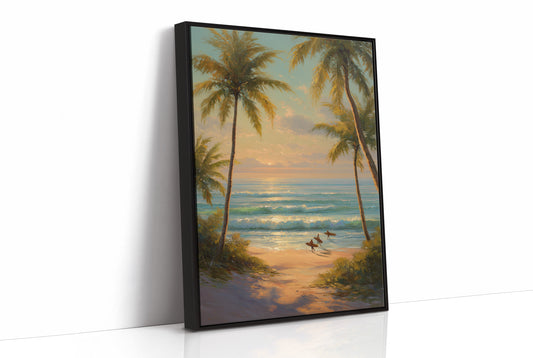 Paradise Whispers At Golden Hour