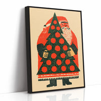 Santa Hauls the Big Tree