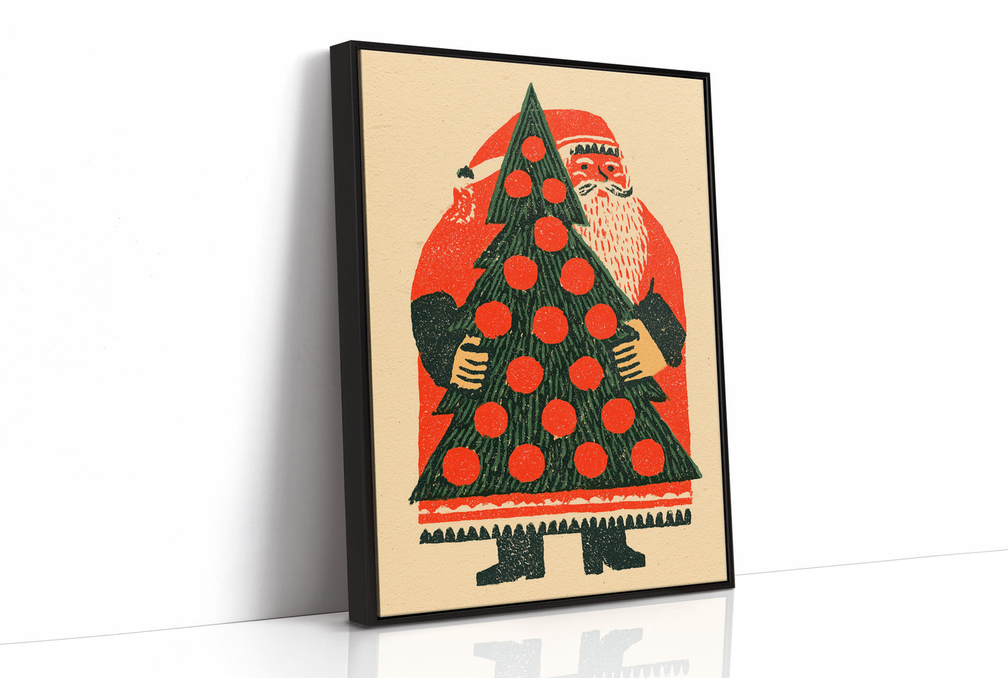 Santa Hauls the Big Tree