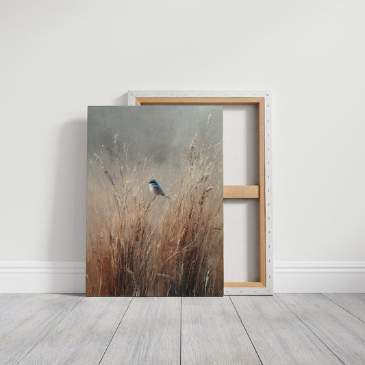 A Moment Among Golden Grasses