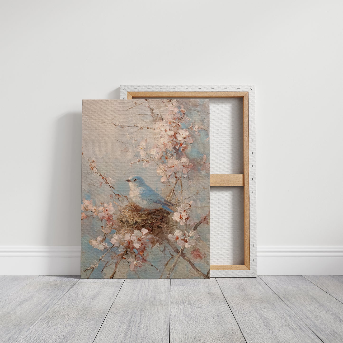 Nestled Among Blossoms