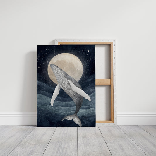 Beneath the Moonlit Waves