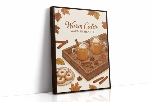 Warm Cider, Warmer Hearts: Donuts on Standby
