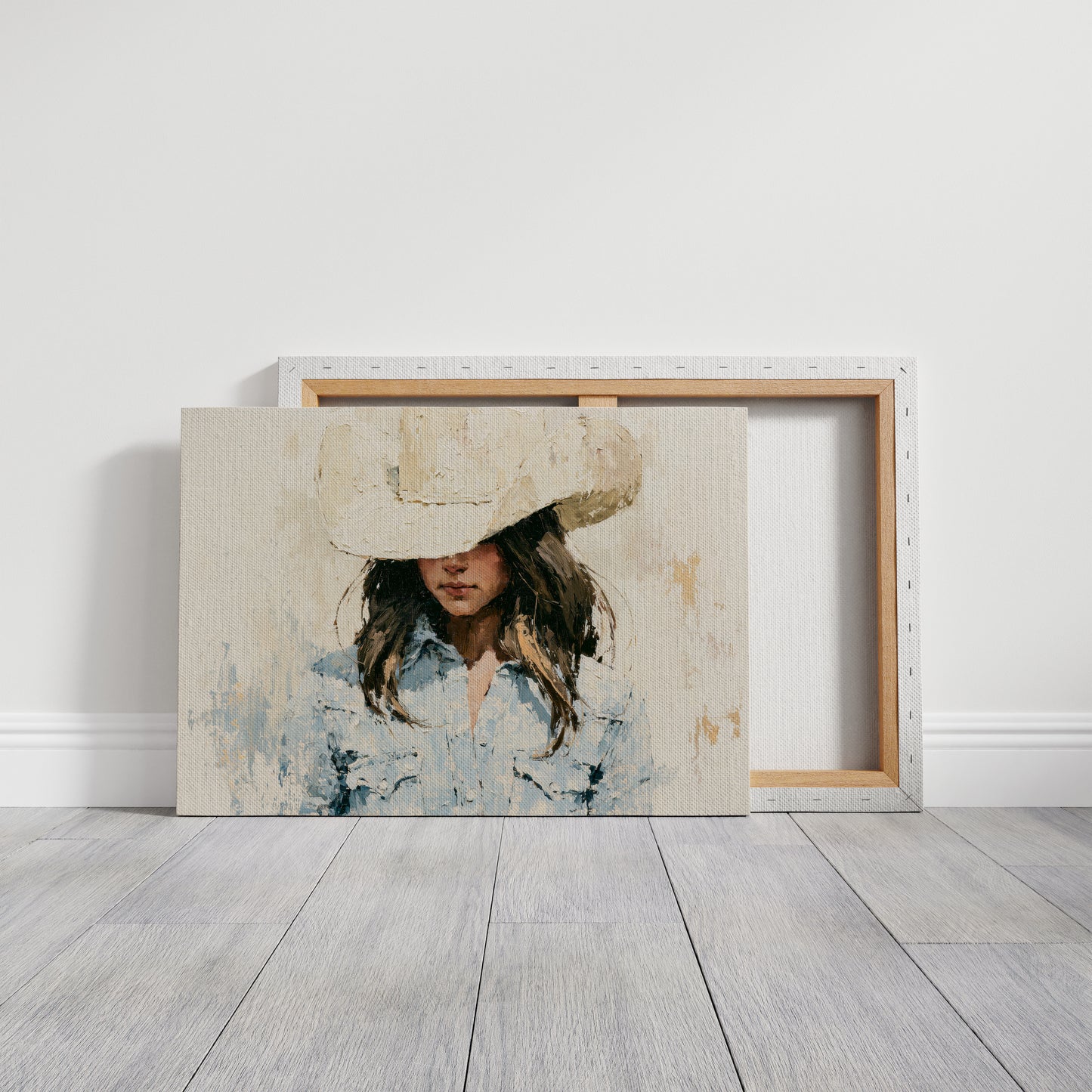 Shadowed Brim, Denim Blue