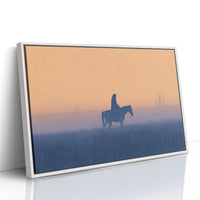 The Rider at Dawn's Edge