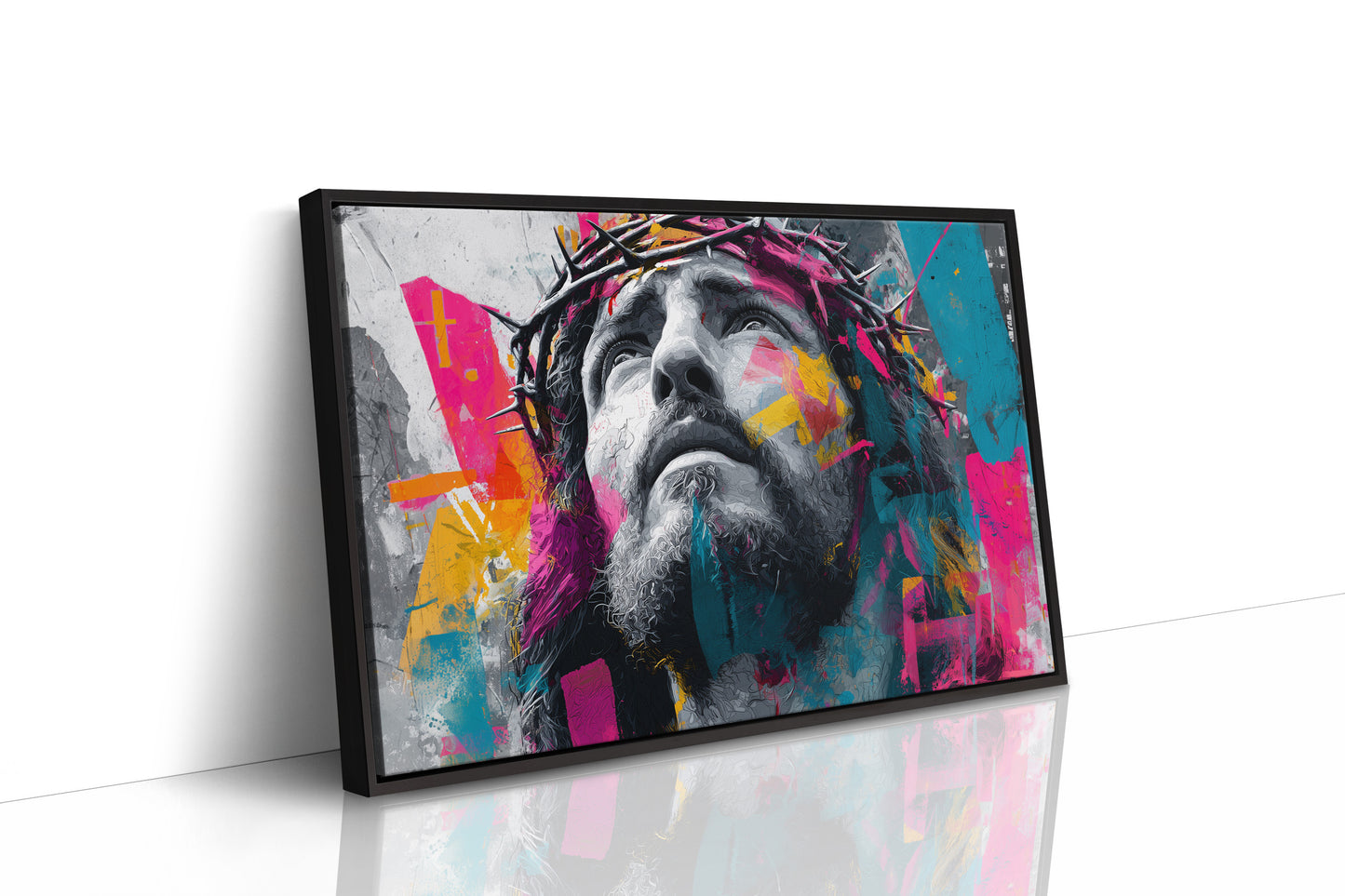 Faith Painted In Neon Prayer