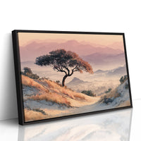 The Windswept Solitary Tree