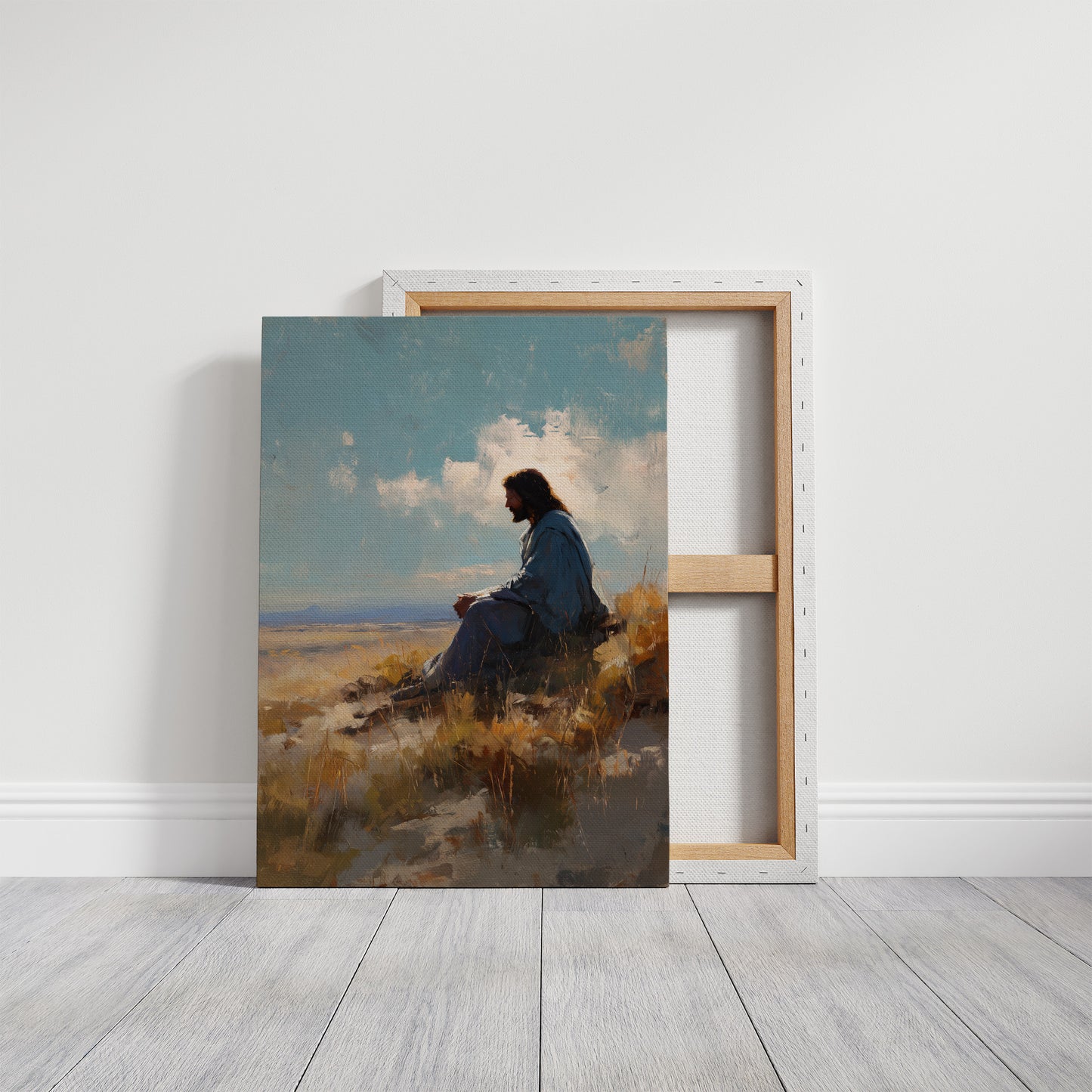Solitude Whispers Across Desert Plains