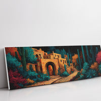 Desert Courtyard After Dusk