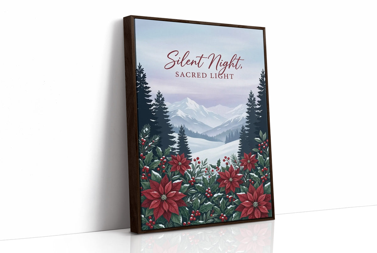 Silent Night, Sacred Light: Poinsettias Kept It Down