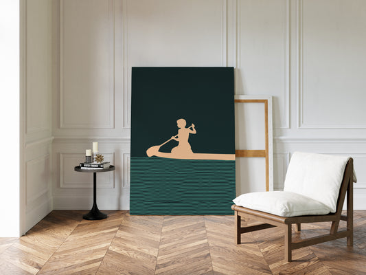 Peaceful Waters Guide The Soul