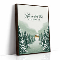 Home for the Holidays: Driveway Not Shoveled