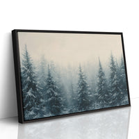 Winter Pines Hold Morning Secrets