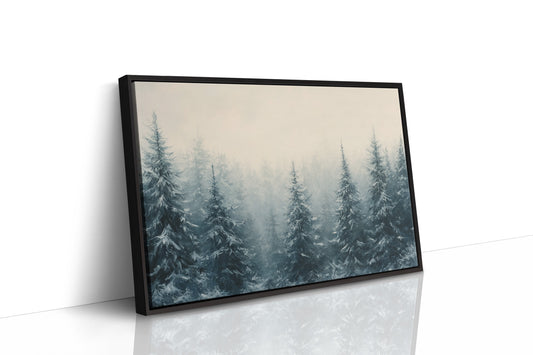Winter Pines Hold Morning Secrets