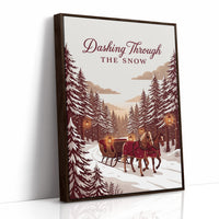 Dashing Through the Snow: Sleigh Left Unattended