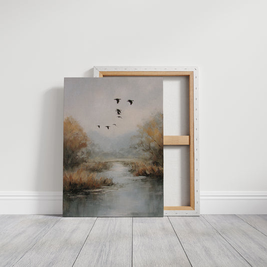 Flight Over Quiet Waters