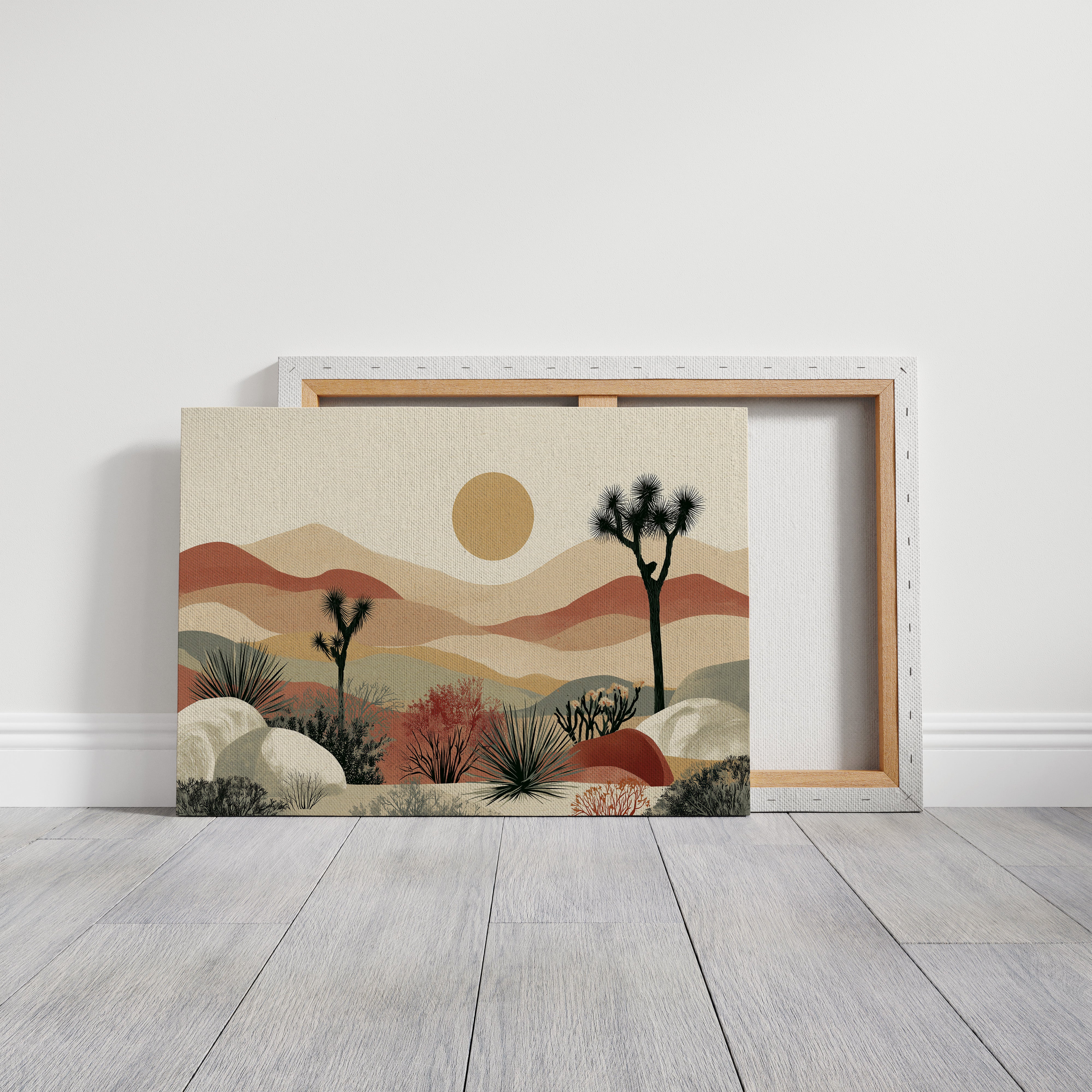 Joshua Tree Hills at Golden Hour
