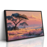 Savanna at Golden Dusk