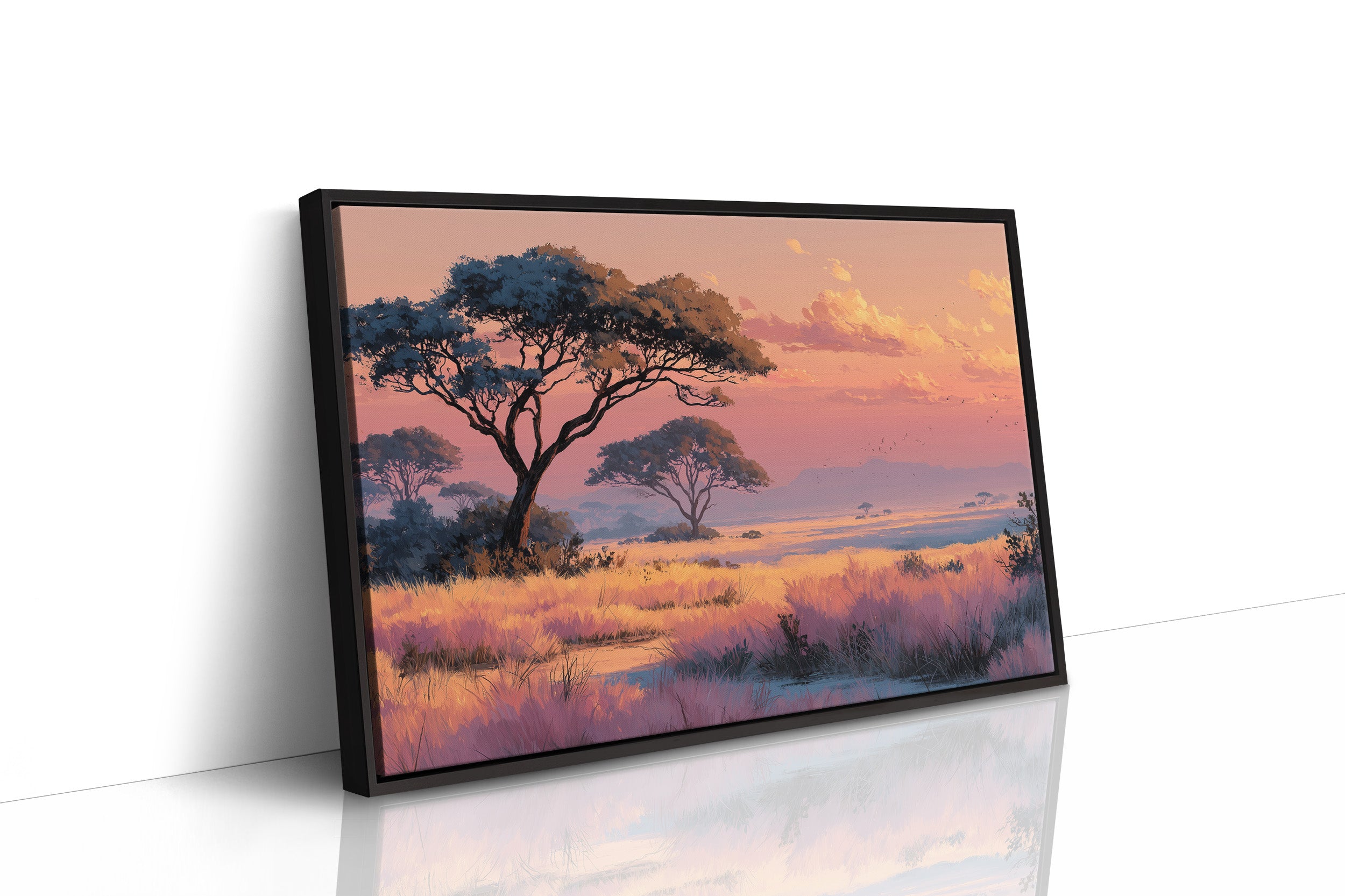 Savanna at Golden Dusk