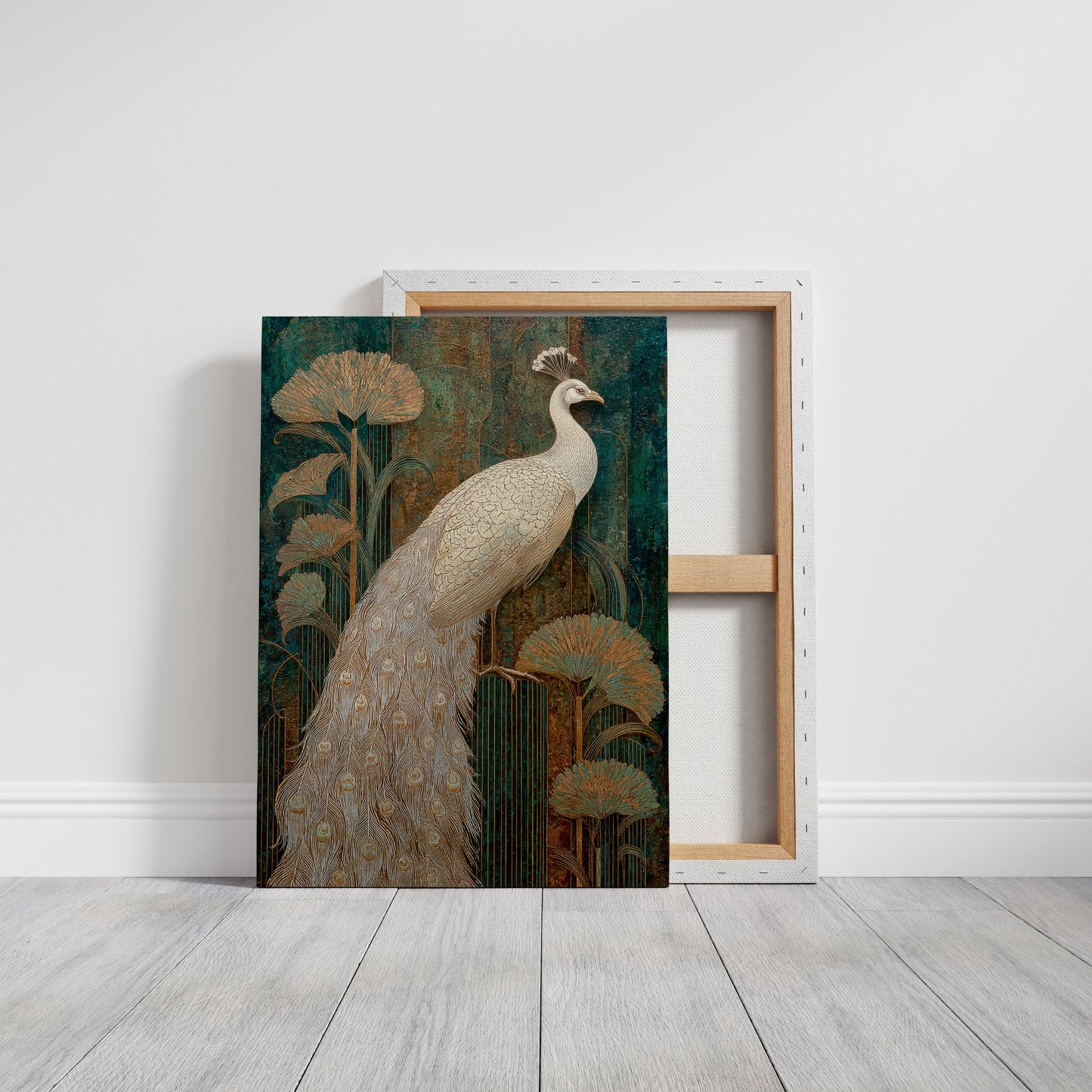 Regal Elegance Amongst Golden Blooms