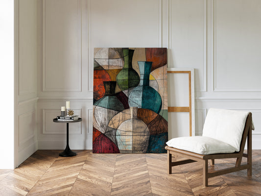 Vessels Dance In Cubist Light