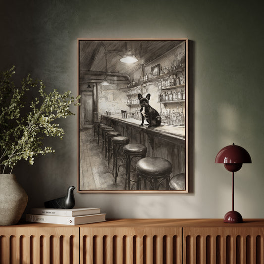 Beneath The Bar's Gentle Glow