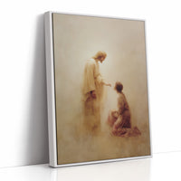 Sacred Moment On Wooden Table