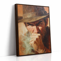Embers Beneath A Weathered Brim