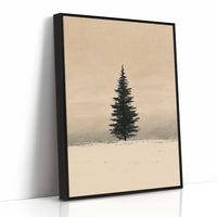Solitary Pine, Golden Haze