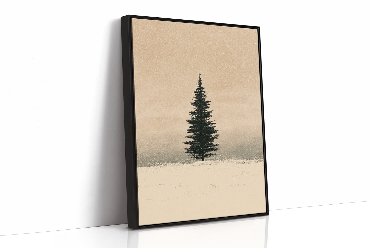 Solitary Pine, Golden Haze