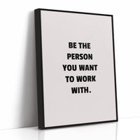 Be The Person You Admire