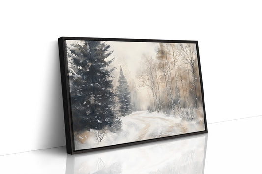 Snow Winds Through Silent Pines