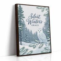 Silent Winter’s Grace: Owl Unimpressed