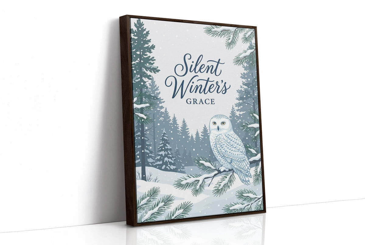 Silent Winter’s Grace: Owl Unimpressed