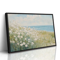 Coastal Poppies Dance With Waves