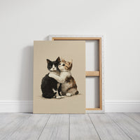 Paws Tangle in Gentle Affection