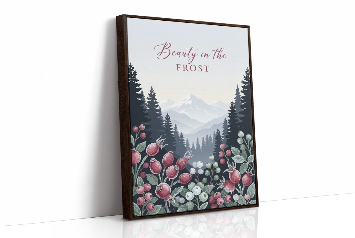 Beauty in the Frost: Sugar-Coated Berries