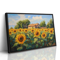 Summer Blooms Near Rustic Home
