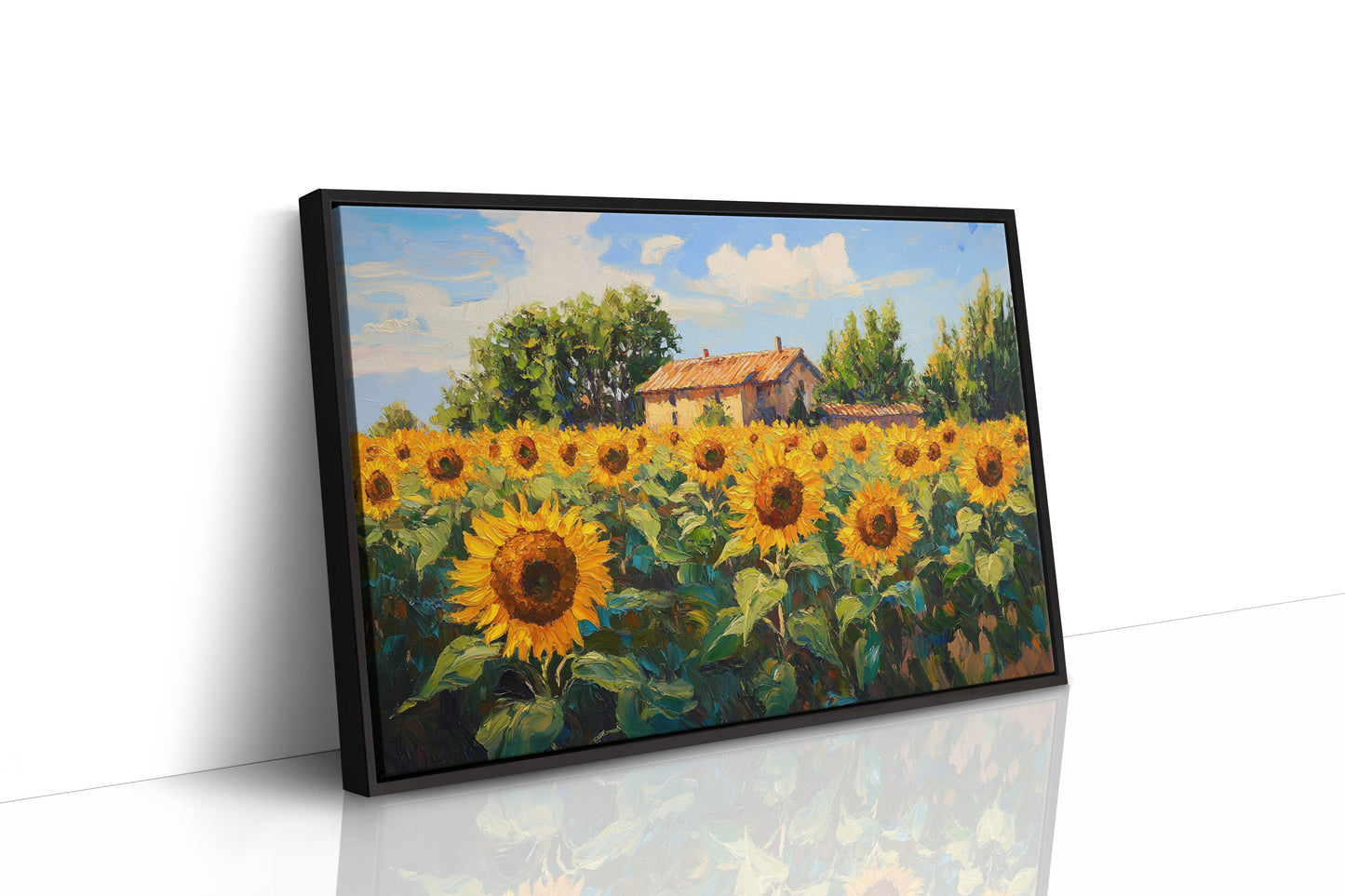 Summer Blooms Near Rustic Home