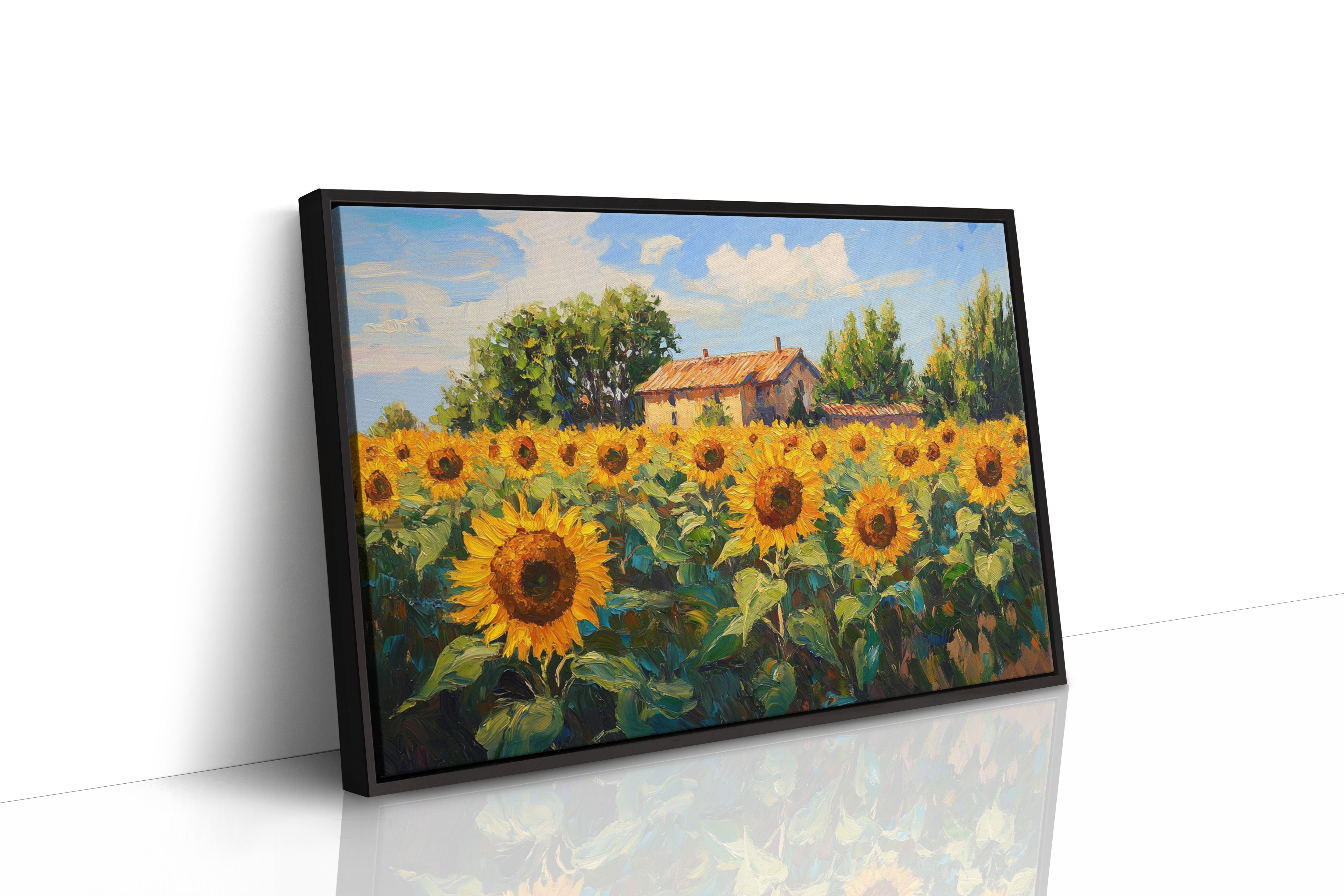 Summer Blooms Near Rustic Home